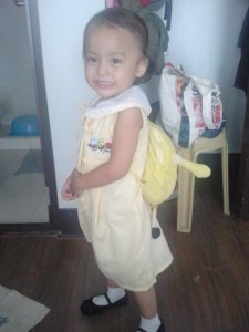 Dress rehearsal: Yellow Uniform