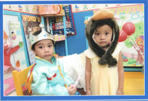 I don't who this little prince is...but surely, Dann will keep an eye on him..haha