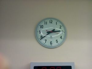 exact time of baby out :)