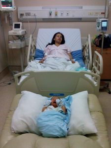 at the high risk pregnancy unit