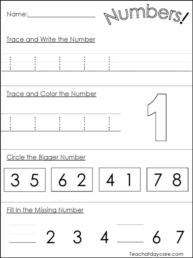 1-20 numbers worksheets-page-001